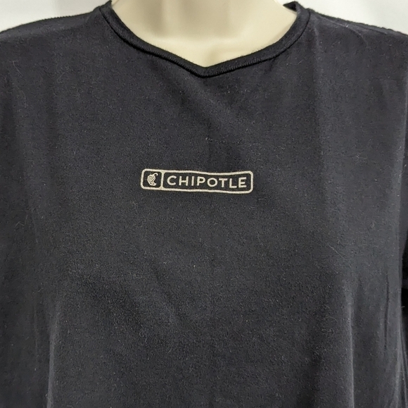 Loomstate for Chipotle Viva la Revolution Bleached Tee Sz XS - Picture 3 of 9